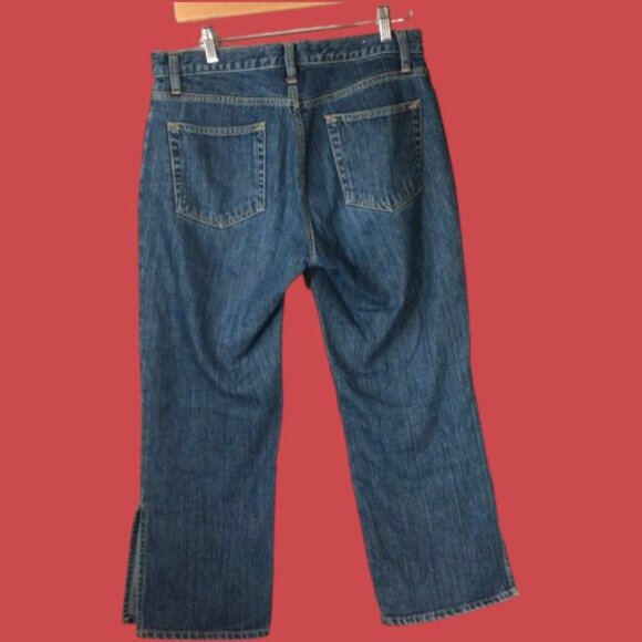 Gap Slide Slit Capri Pants Size 10 - Picture 2 of 7